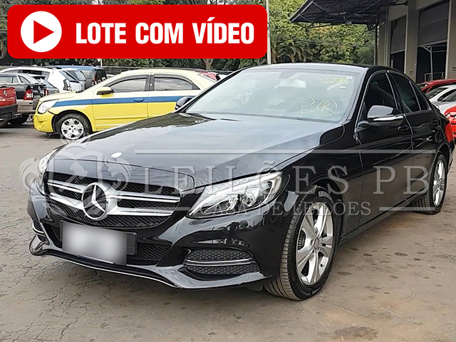 LOTE 005 - Mercedes-Benz C-180 1.6 Turbo 16VFlex 16V Aut. 2017