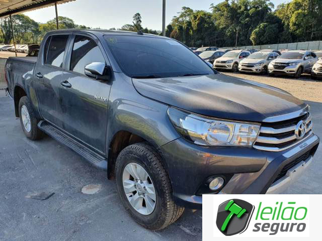 LOTE 017 TOYOTA/HILUX CD SRV 2.8 D-4D TURBO 2017